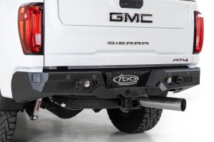 Chevrolet Silverado 2500 Bumper - Rear - Addictive Desert Designs - Bomber HD - Hammer Black - `20-`27 Chevrolet Silverado 2500 Bumper - Rear - Addictive Desert Designs - Bomber HD - Hammer Black - `20-`27